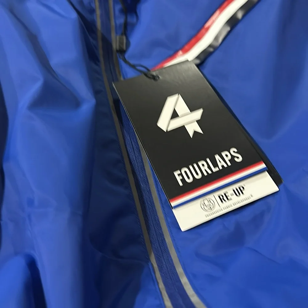NWT Fourlaps Propel Windbreaker Cobalt Blue Small